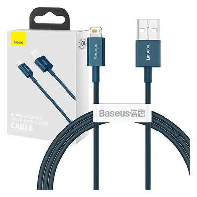 Baseus Kabel USB na iP 2,4A 1m (modrý)