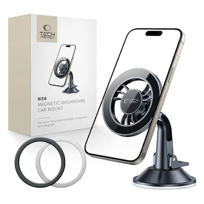 TECH-PROTECT N56 MAGNETIC MAGSAFE DASHBOARD SHRT CAR MOUNT BLACK