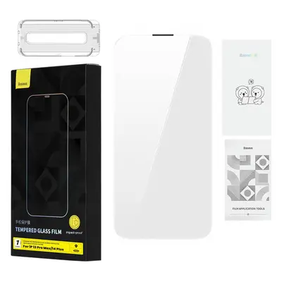 Tvrzené sklo Baseus 0,4 mm Iphone 13 Pro Max/14 Plus + čisticí sada