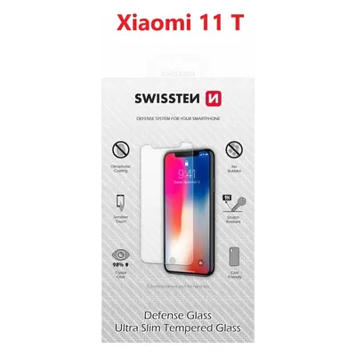 OCHRANNÉ TEMPEROVANÉ SKLO SWISSTEN PRO XIAOMI 11 T RE 2,5D