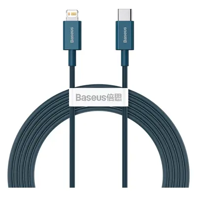 Baseus Kabel USB-C k iP, 20W, PD, 2m (modrý)