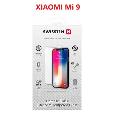 OCHRANNÉ TEMPEROVANÉ SKLO SWISSTEN PRO XIAOMI Mi 9 RE 2,5D