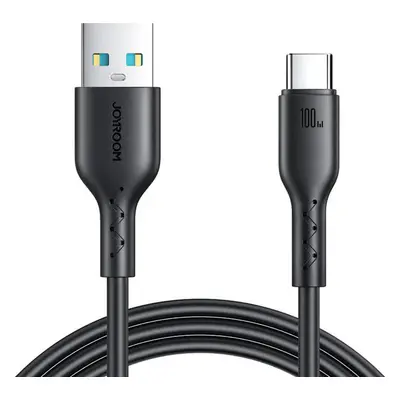 Kabel Flash Charge USB na USB-C Joyroom SA26-AC36 / 100W / 1m (černý)