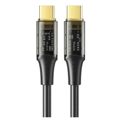 Kabel USB-C na USB-C Mcdodo CA-3461, PD 100W, 1,8 m (černý)