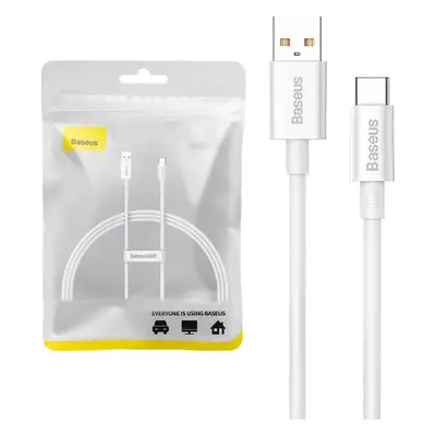 Kabel USB-C Baseus Superior 100W 1m (bílý)