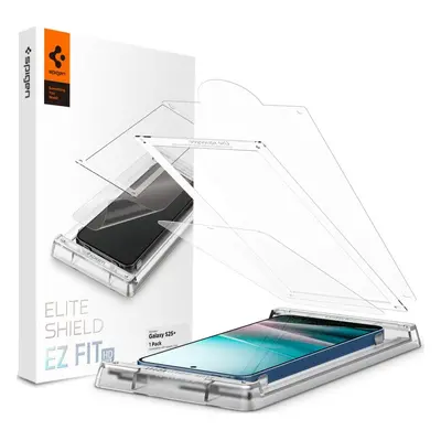 Hybridní sklo SPIGEN ELITE SHIELD ”EZ FIT” HD GALAXY S25+ PLUS CLEAR s instalačním aplikátorem