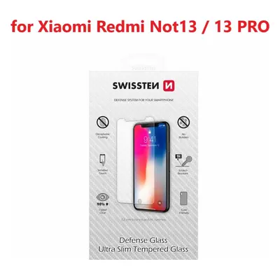 OCHRANNÉ TEMPEROVANÉ SKLO SWISSTEN PRO XIAOMI REDMI NOTE 13 / 13 PRO 4G / 5G RE 2,5D