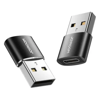 JOYROOM ADAPTER S-H152 2-PACK TYPE-C TO USB BLACK