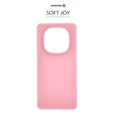 POUZDRO SWISSTEN SOFT JOY PRO XIAOMI REDMI NOTE 14 PRO 5G RŮŽOVÉ