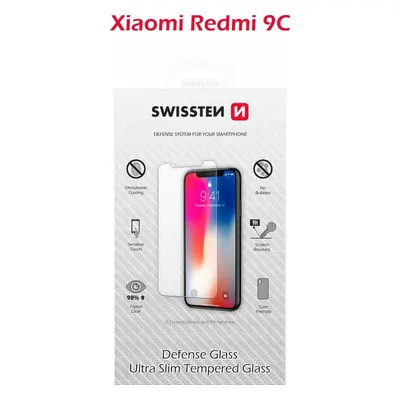 OCHRANNÉ TEMPEROVANÉ SKLO SWISSTEN PRO XIAOMI REDMI 9C RE 2,5D