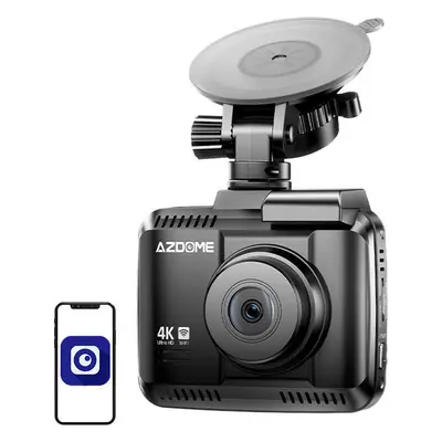 Azdome GS63HPro Front camera 4k and rear camera 1080p, WiFi, GPS, G-sensor + 64GB memory card