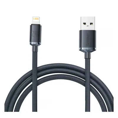 BASEUS CRYSTAL SHINE LIGHTNING CABLE 200CM BLACK