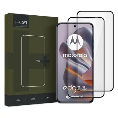 Tvrzené sklo HOFI GLASS PRO+ 2-PACK MOTOROLA EDGE 50 NEO BLACK