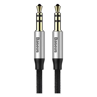 BASEUS M30 AUX CABLE 150CM SILVER/BLACK