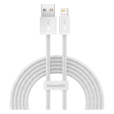 Baseus Dynamic kabel USB na Lightning, 2,4 A, 2 m (bílý)