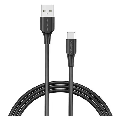 Kabel USB 2.0 na USB-C Vention CTHBC 3A, 0,25m černý