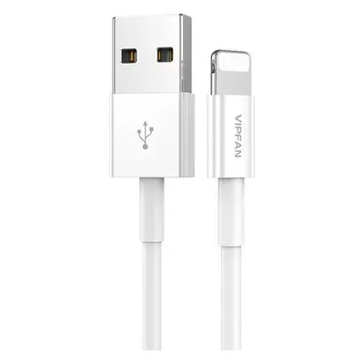 Vipfan Kabel USB-Lightning VFAN X03, 3A, 1m (bílý)