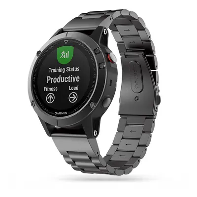 TECH-PROTECT STAINLESS GARMIN FENIX 5 / 6 / 6 PRO / 7 BLACK