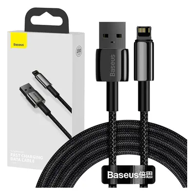 Baseus Tungsten Gold Cable USB to iP 2.4A 2m (černý)