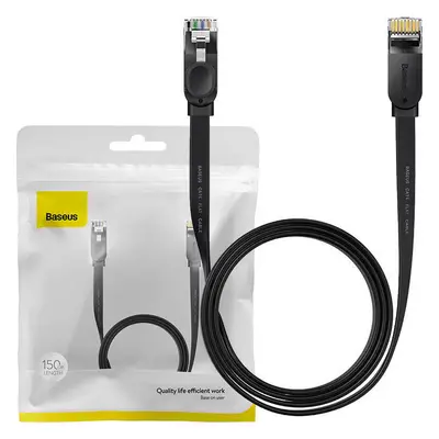 Síťový kabel Baseus Ethernet RJ45, 1Gb/s, 1,5 m (černý)