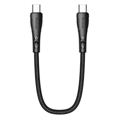 Kabel USB-C na USB-C Mcdodo CA-7640, PD 60W, 0,2 m (černý)