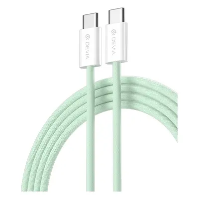 Devia kabel Smart EC325 PD USB-C - USB-C 1,0 m 60W 3A zelený