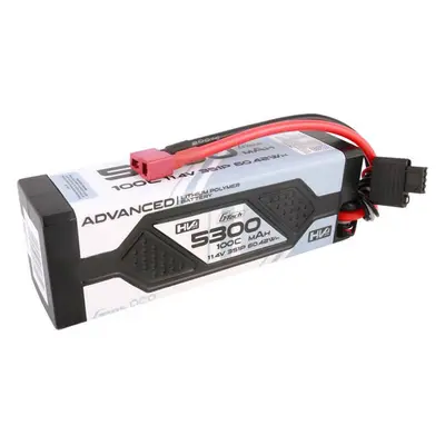 Gens ace Advanced G-Tech 5300mAh 11.4V 3S1P 100C HV auto Lipo baterie Hardcase s Deansovou zástr