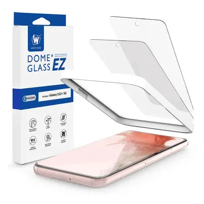 Tvrzené sklo WHITESTONE EZ GLASS 2-PACK GALAXY S22+ PLUS