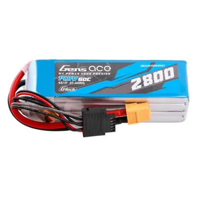 Gens ace G-Tech Soaring 2800mAh 14,8V 60C 4S1P LiPo XT60