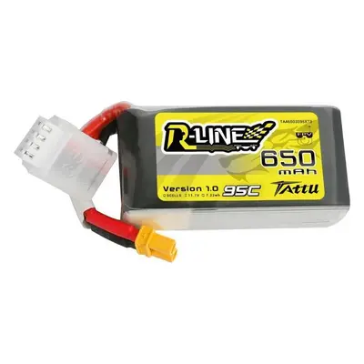 Baterie Tattu R-Line 650mAh 11,1V 95C 3S1P XT30 Lipo