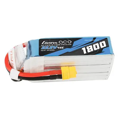 Gens ace 1800mAh 22.2V 45C 6S1P Lipo Battery Pack