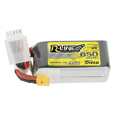 Baterie Tattu R-Line 650mAh 14,8V 95C 4S1P XT30