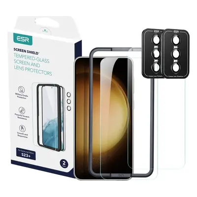 Tvrzené sklo ESR PROTECTOR SET 2-PACK GALAXY S23+ PLUS CLEAR