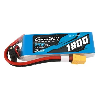 Gens ace Baterie GensAce G-Tech LiPo 1800mAh 7,4V 45C 2S1P XT60