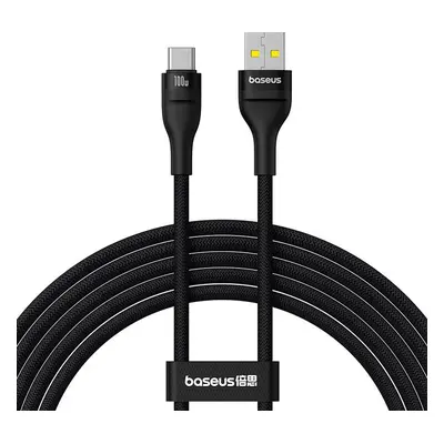 Baseus Flash 2 Charging Cable USB to USB-C 100W 2m Cluster Black