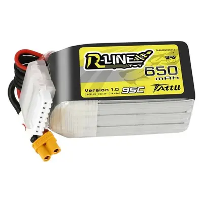 Baterie Tattu R-Line 650mAh 22,2V 95C 6S1P XT30U-F