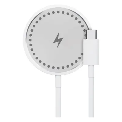 Maxlife MXWC-05 magnetická MagSafe bezdrátová nabíječka 15W bílá