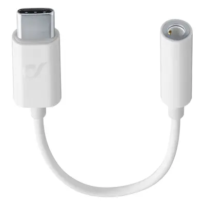 Adaptér Cellularline Music Enabler z konektoru USB-C na 3,5 mm jack, bílá