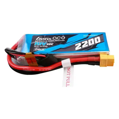 Akumulátor Gens Ace G-Tech 2200mAh 11.1V 45C 3S1P XT60