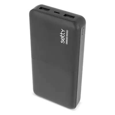 Setty power bank 20000 mAh SPB-20 black