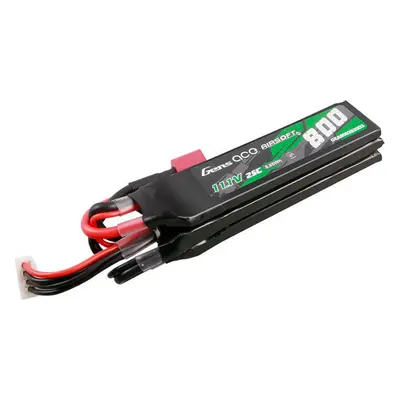 Gens ace 25C 800mAh 3S1P 11.1V NUNCHUCK 3X Airsoft Gun Lipo baterie s konektorem Deans(T)