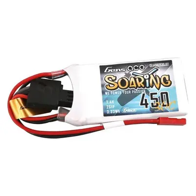 Baterie Gens ace G-Tech Soaring 450mAh 7,4V 30C 2S1P JST-SYP