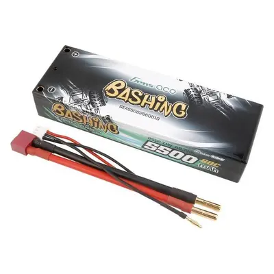 Baterie Lipo Gens ace 5500mAh 2S 7,4V 60C HardCase RC 10# auto s T-zástrčkou