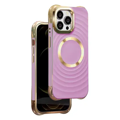 Pouzdro Circle Glam Mag pro iPhone 16 Pro 6,3" fialové