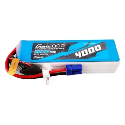 Gens ace G-Tech 4000mAh 22,2V 45C 6S1P Lipo Battery Pack s EC5 konektorem