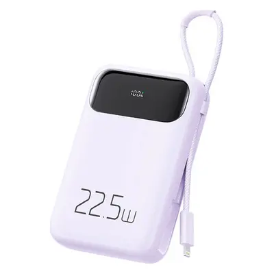 Power banka Mcdodo MC-3255 10000mAh, 22,5W, Lightning kabel (fialová)