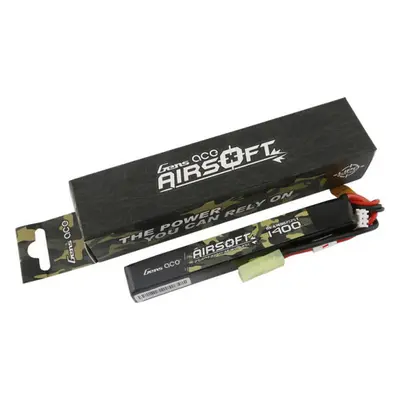 Gens ace 25C 1400mAh 2S1P 7,4V Airsoft Gun Lipo baterie s mini Tamiya konektorem