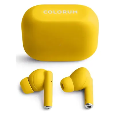 COLORUM TWS Bluetooth sluchátka CTWS-05 xYellow