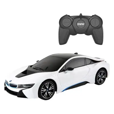 RASTAR R/C 1:18 BMW i8 auto na dálkové ovládání (bílé)