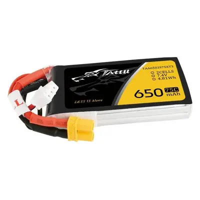 Baterie Tattu 650mAh 7,4V 75C 2S1P